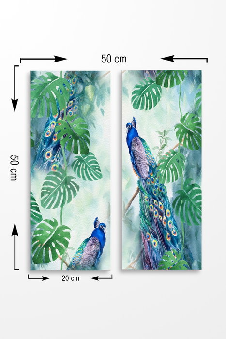 Wallity Cuadros Decorativos de MDF Multicolor (2 Piezas) Wallity Cuadros Decorativos de MDF Multicolor (2 Piezas)